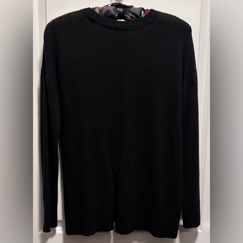Vineyard Vines 4% Cashmere & Blended Content, Black, Split Back